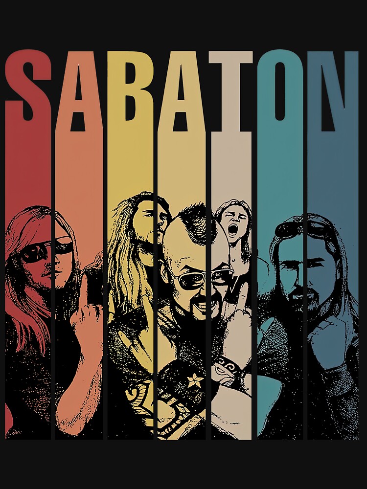 Sabaton Band Retro Vintage by Quorplix-art
