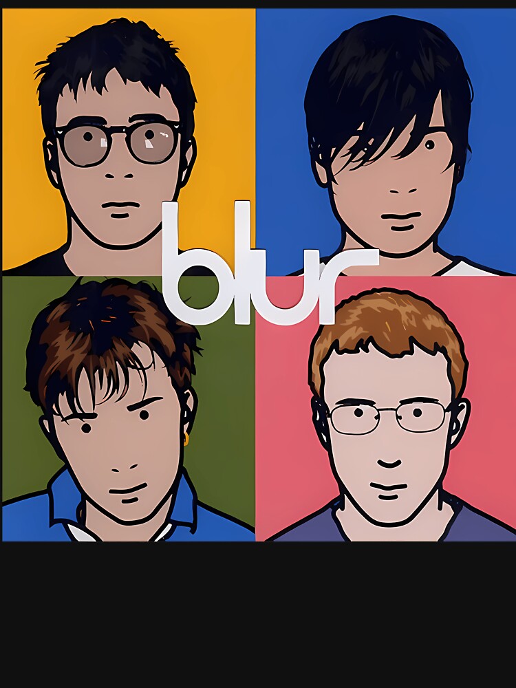 Portraits of Band Members with Central Minimalist by younessalbi
