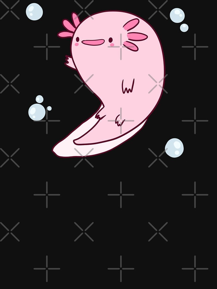 cute axolotl by Mayarart