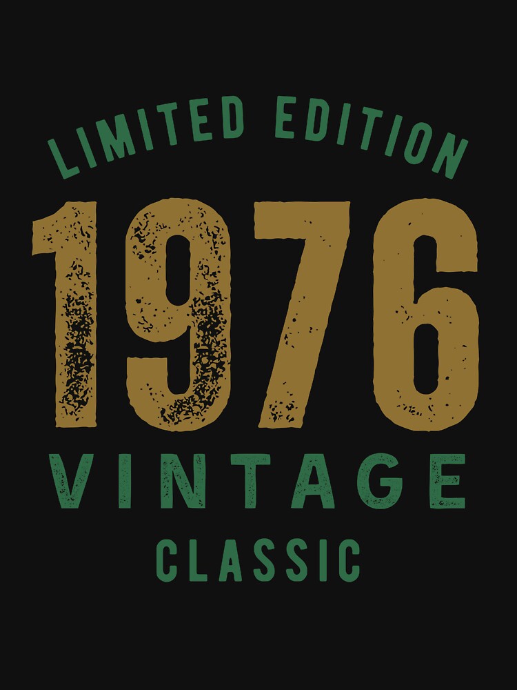 1976 Vintage Classic Limited Edition Birthday Gift Born in 1976 by HYPNK
