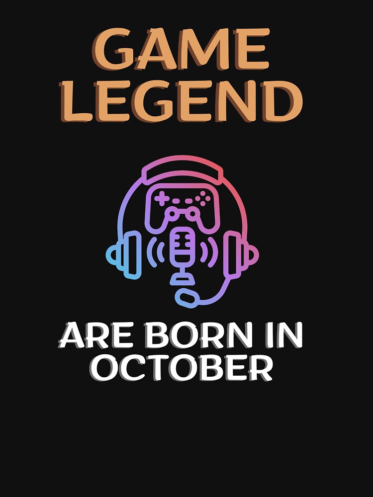 Game legend - Born in October - BW by Nemesiscrowd