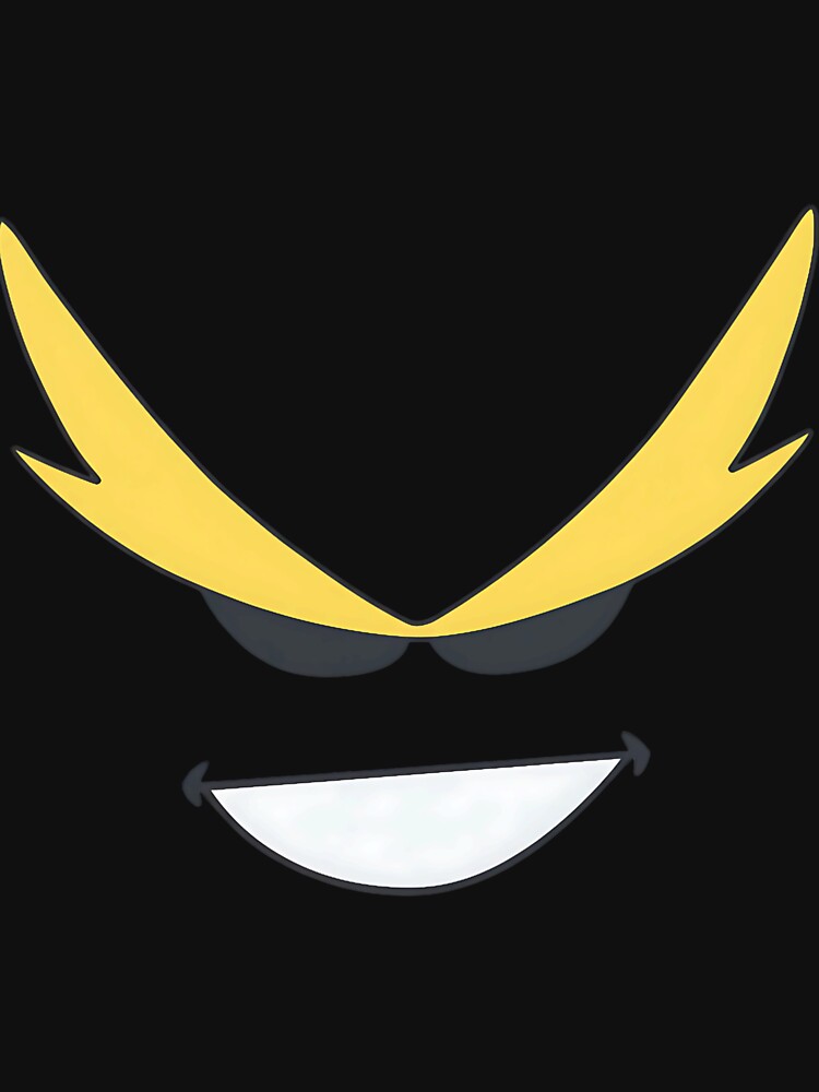 All Might Smile My Hero Academia Yellow Eyes Design by HOCKXIMENA1