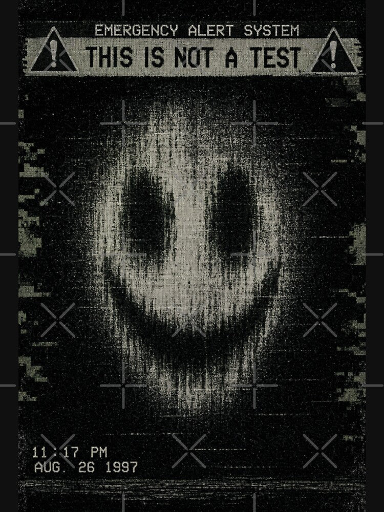 This Is Not A Test | Analog Horror Emergency Alert System Design by KAYJAY DESIGNS