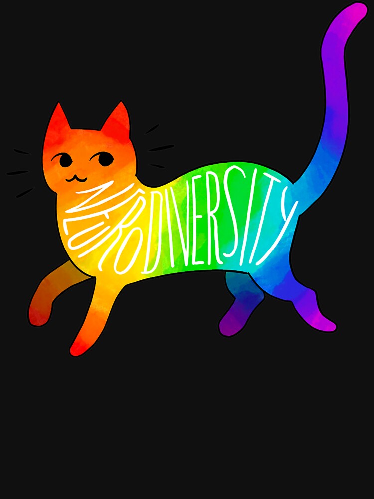 Neurodiversity Cat by ElonDabney