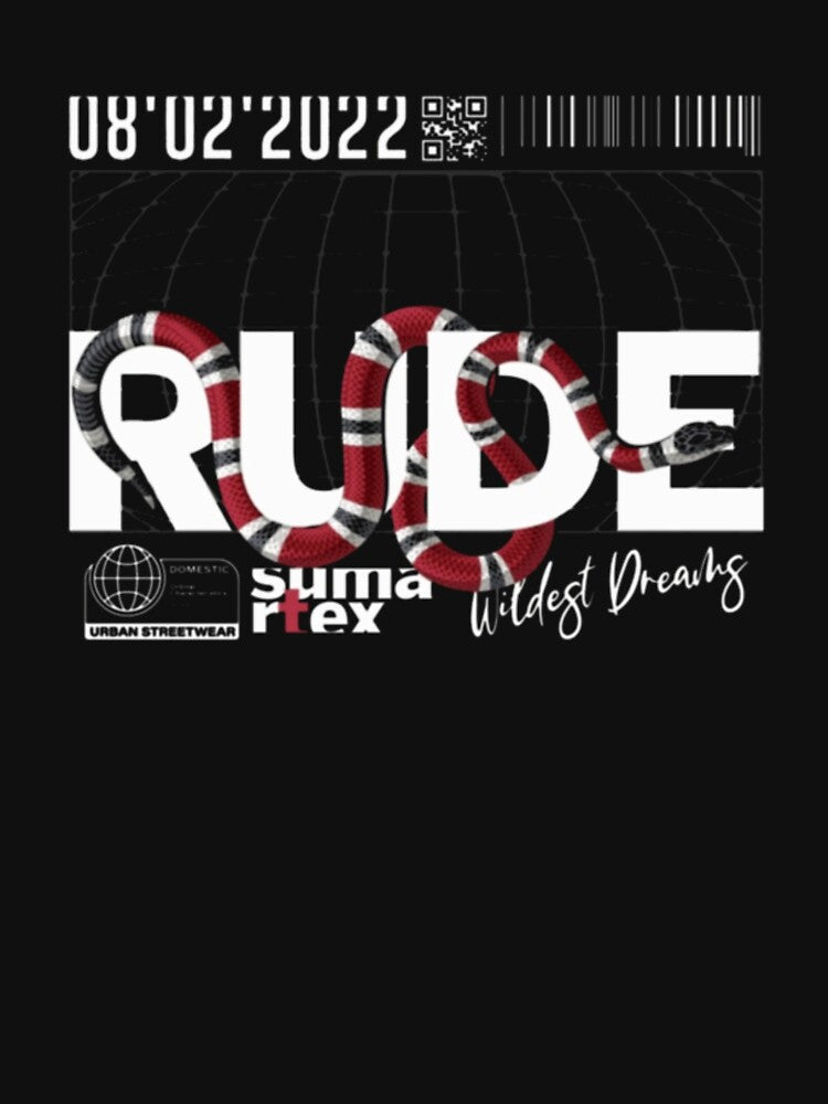 RUDE Urban design by Sumartex Street Wear Clothing Design by annmarieryanhj