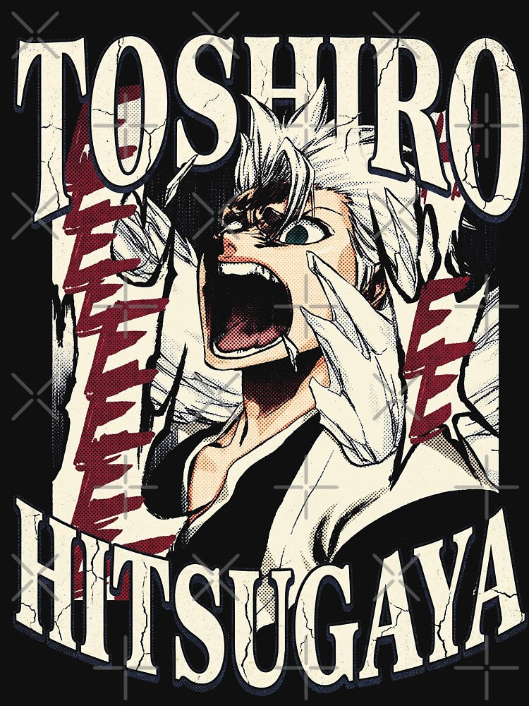 Bleach Toshiro Hitsugaya Prodigy Captain Anime Shirt by Senpaiwaves