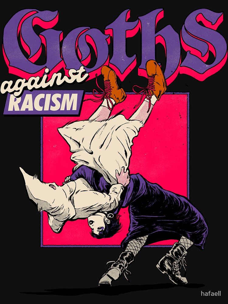 Goths Against Racism by hafaell