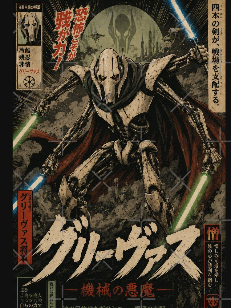 General Giga Grievous by AnimeArsenalPrints