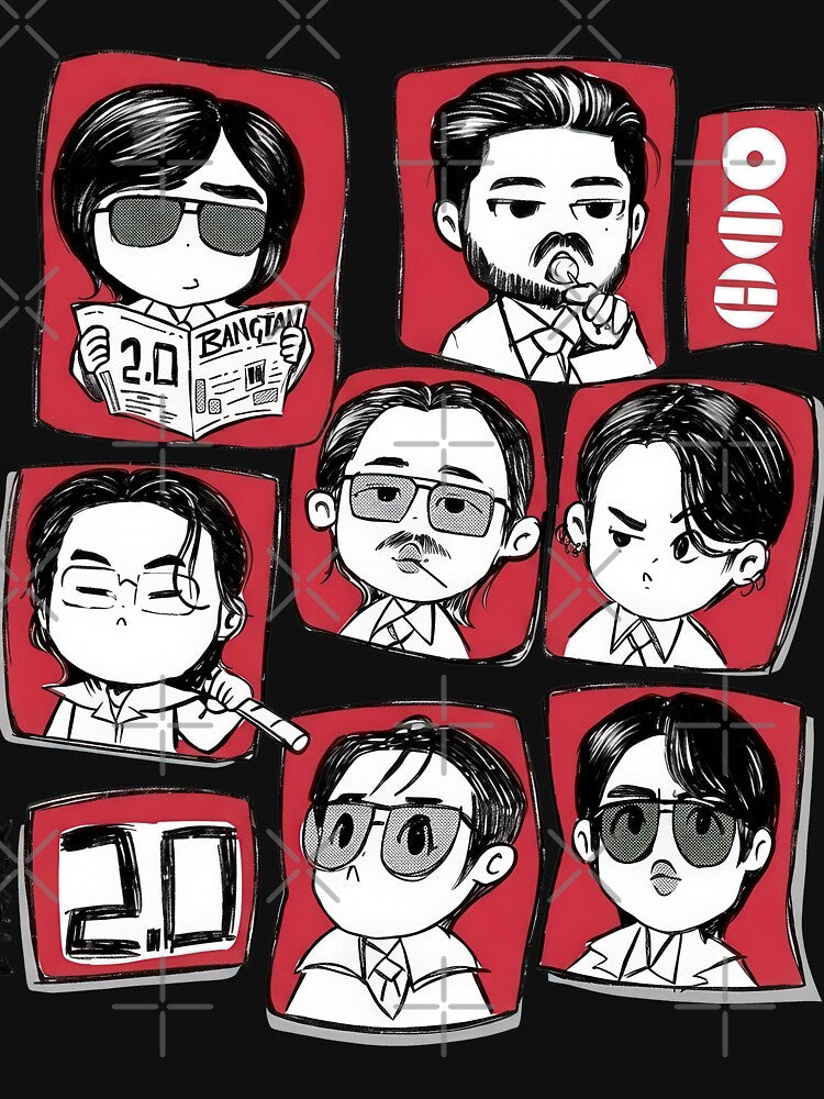 B-T-S 2.0 Arirang T-Shirt, B-T-S Tour 2026 Cute Group Graphic by LiuTiuuu