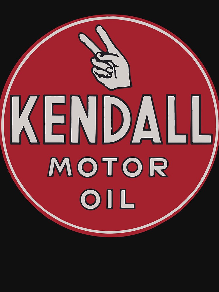 Kendall Vintage Motor Oil Sign Classic T-Shirt by trenthuckbody