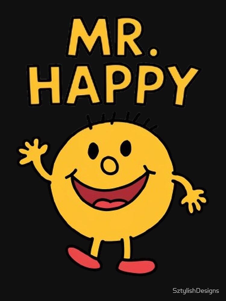 Mr Men, Mr Happy by SztylishDesigns