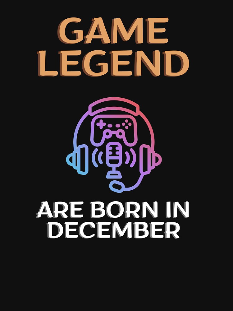 Game legend - Born in December - BW by Nemesiscrowd