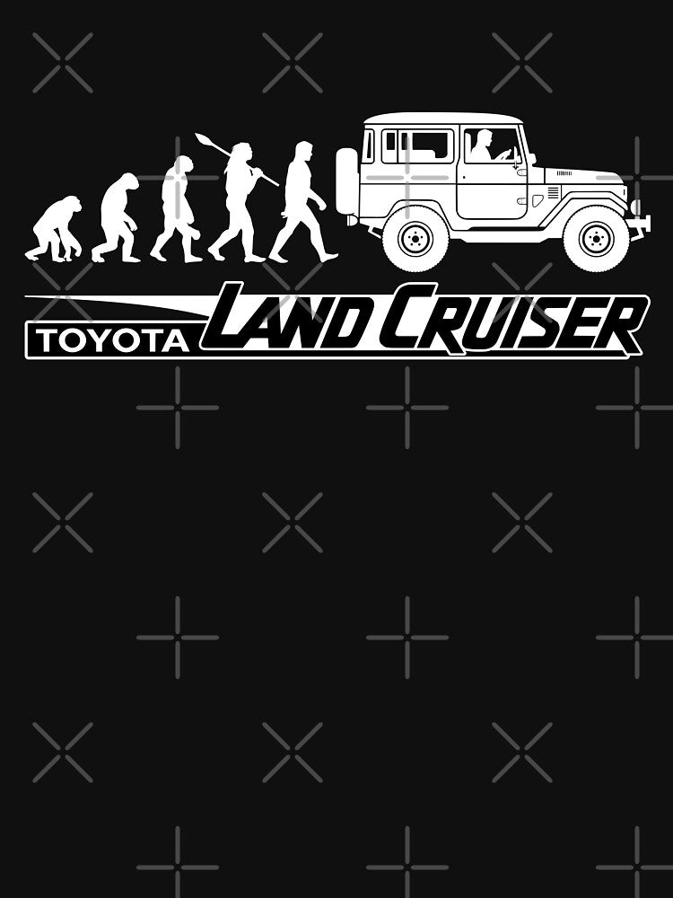 FJ40 Evolution of Mankind (white) by Groenendijk