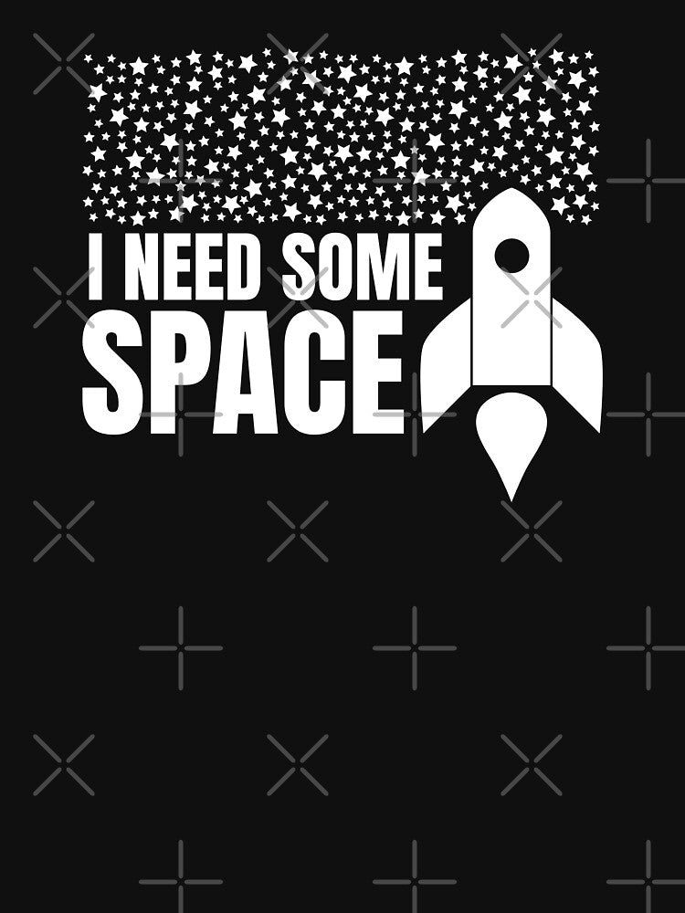 I need some space (WHITE DESIGN) by EleannaInSpace
