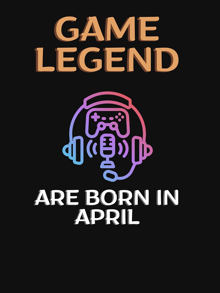 Game legend - Born in April - BW by Nemesiscrowd