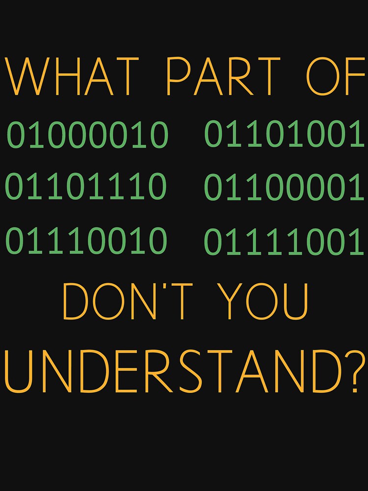 Understand Binary Code Funny Programming Coding gift for beginners,coding gifts for adults,coder quote by Essakhi12