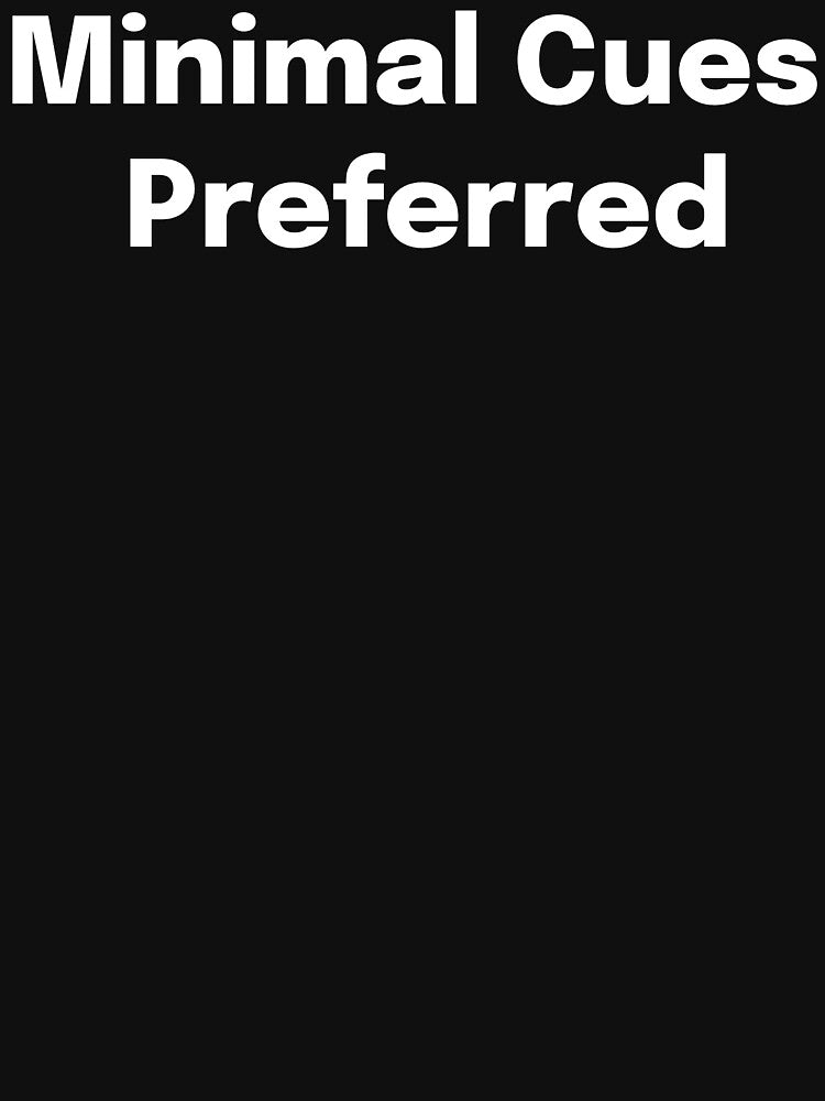 Minimal Cues Preferred SLP Grad Student by SimplyTees247