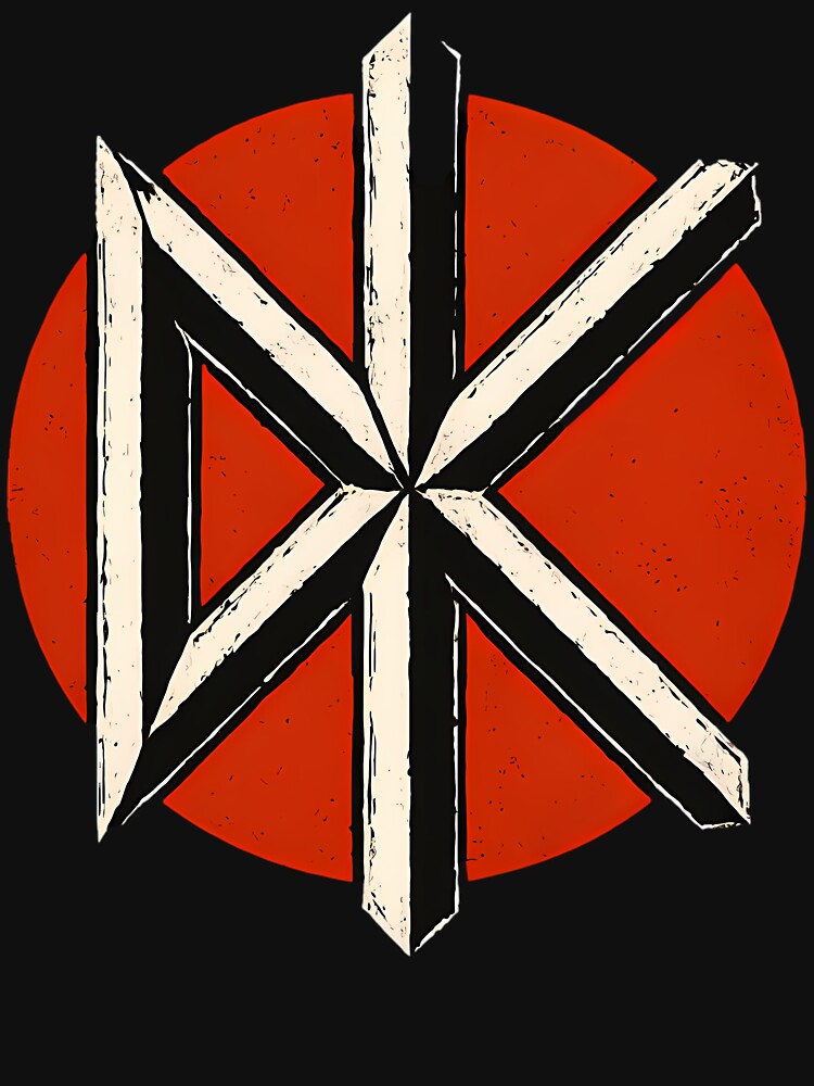 Dead Kennedys On Red Circle by evabelwq