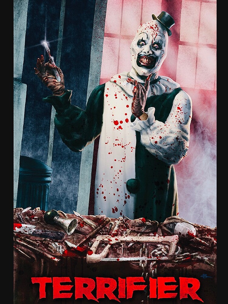 Terrifier Horror Movie Art by Allthingshorror