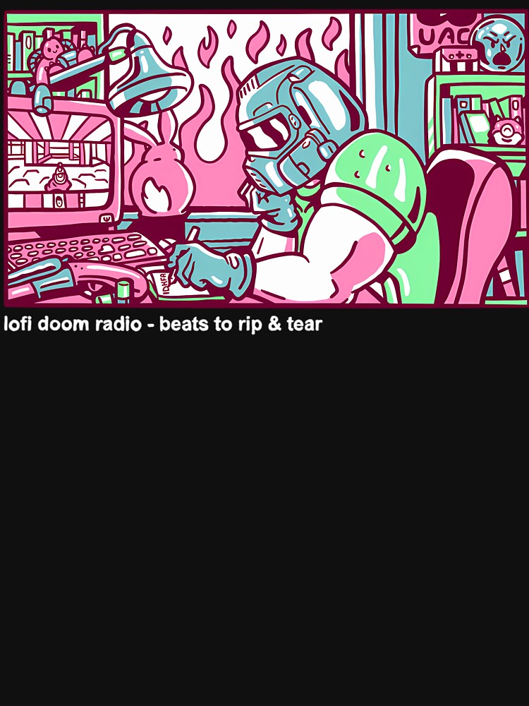Neon Pastel Gamer Chilling At Desk Drawing by fgsfds