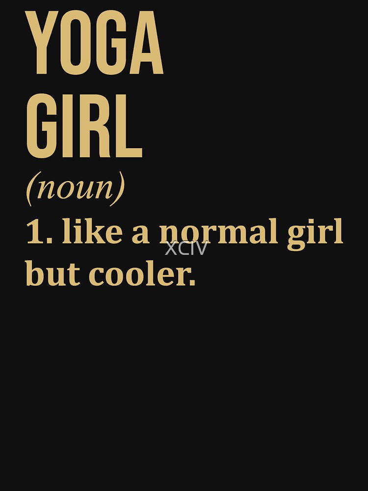 Yoga Girl Definition in Gold by XCIV