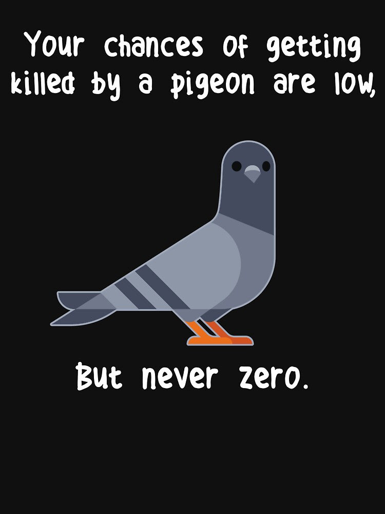 Never Zero Pigeon by Clara Hollins