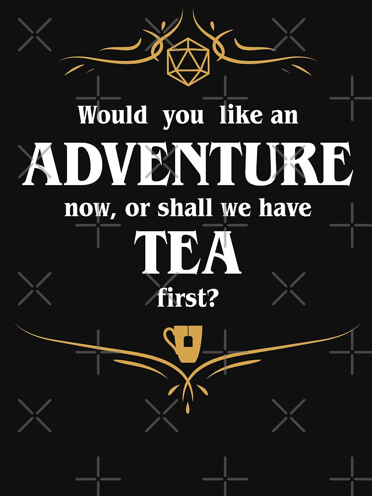 Adventure or Tea Tabletop RPG Addict by pixeptional