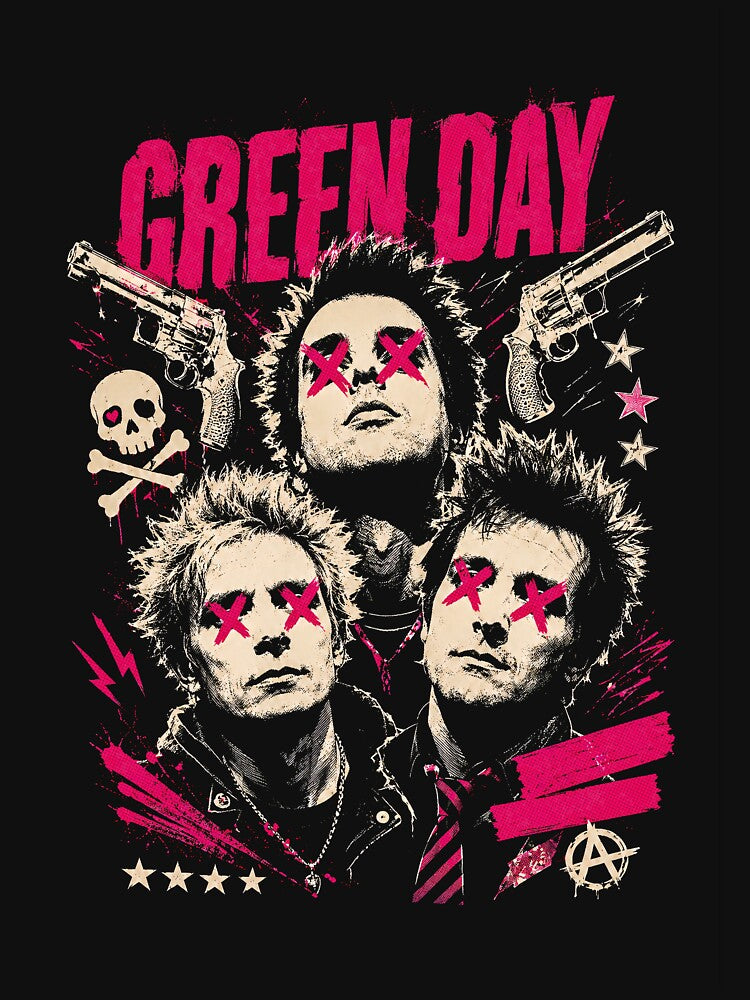 Green Day: Punk Rock Rebel Aesthetic by interdesigner