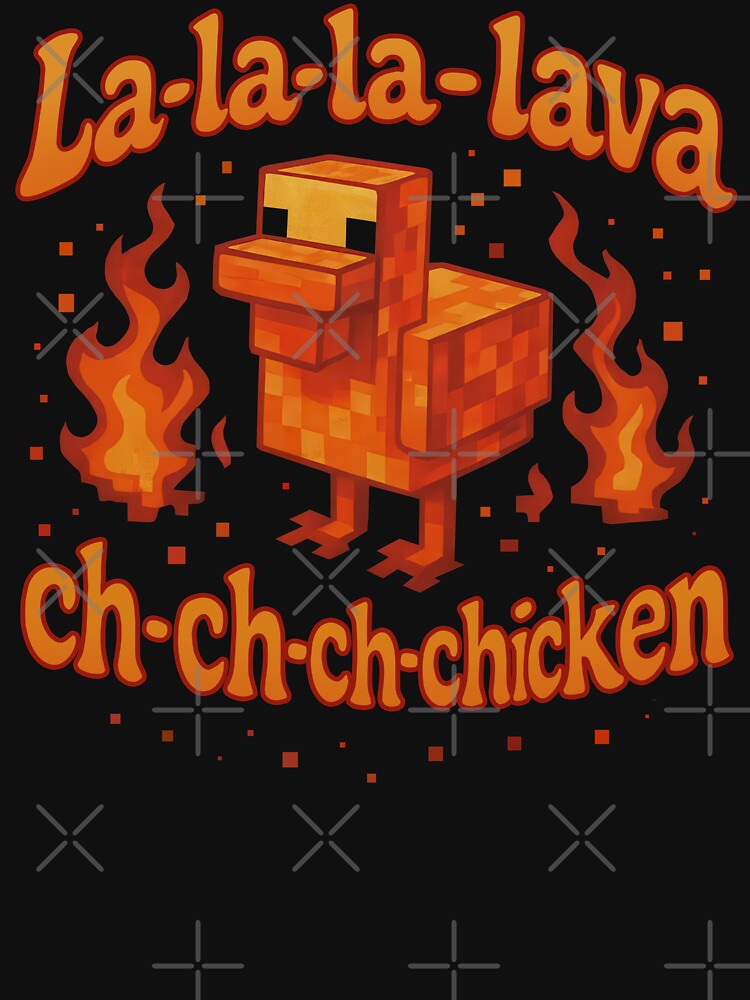 Lava Chicken Funny by fillinporvald