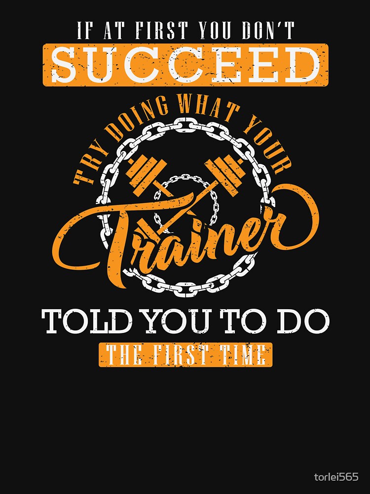Fitness trainer / trainer / gym gift by torlei565