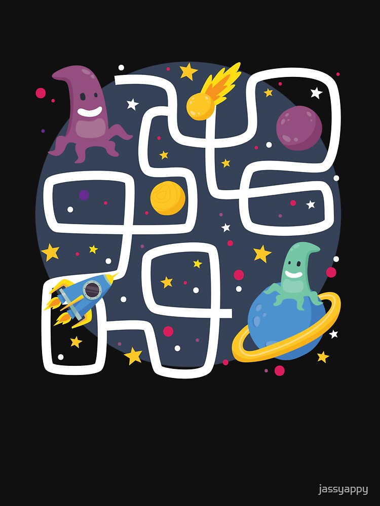Space Maze Monsters by jassyappy