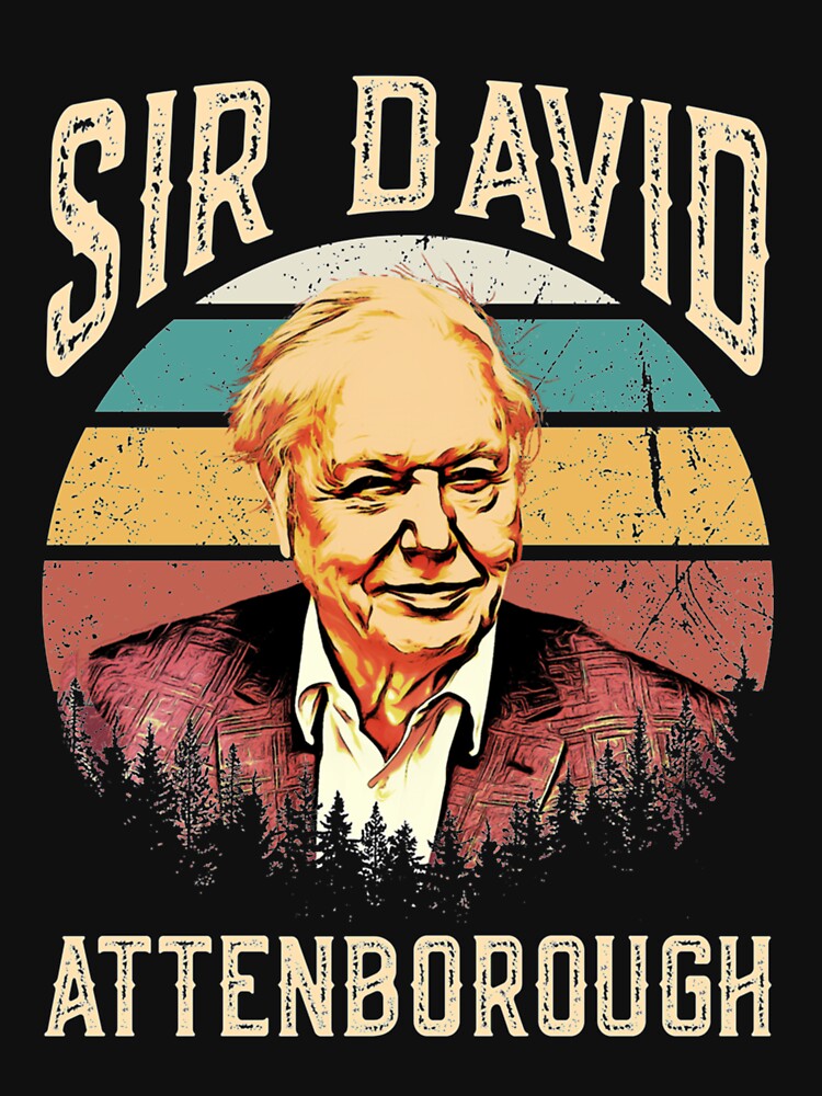 Sir David Attenborough Sun Vintage by CodySCH