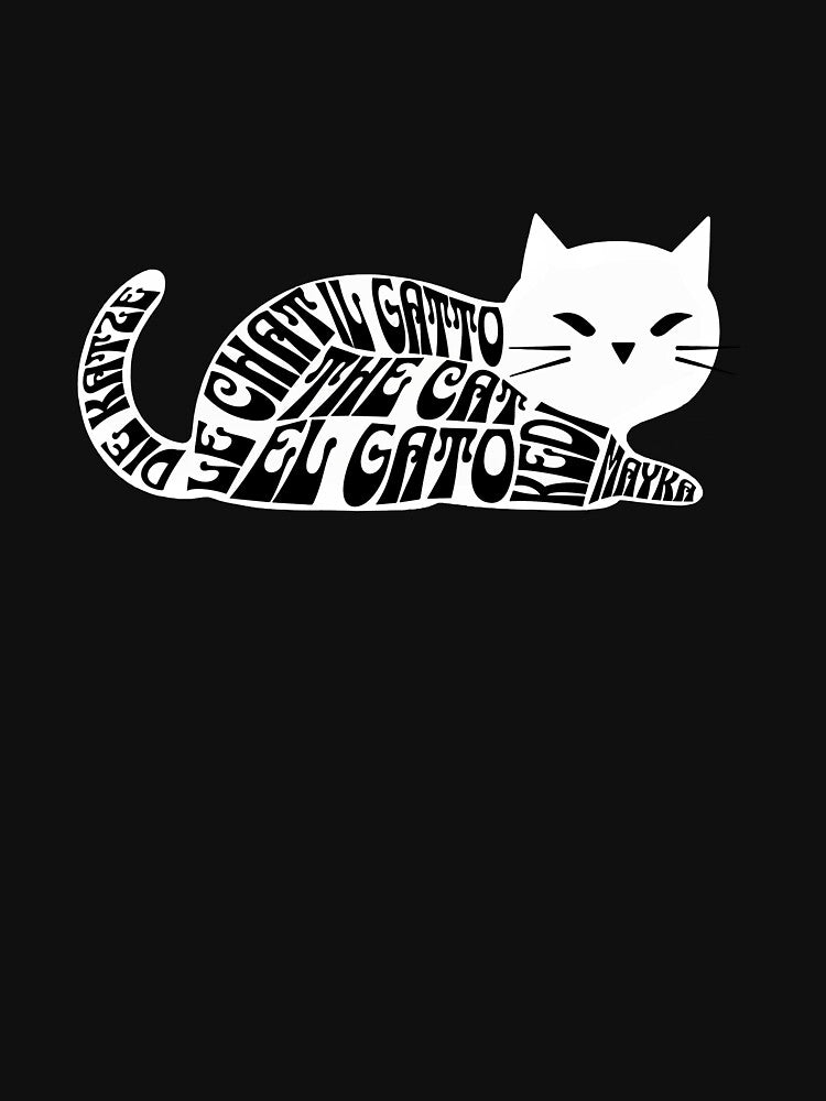 The Cat, Le Chat, El Gato, Il Gatto by IkonikLab