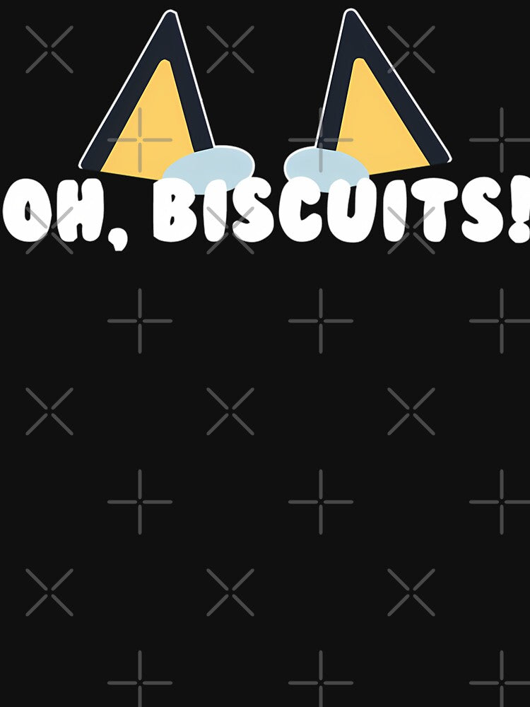 Oh Biscuits Dog Cartoon Phrase by Wafaworld9