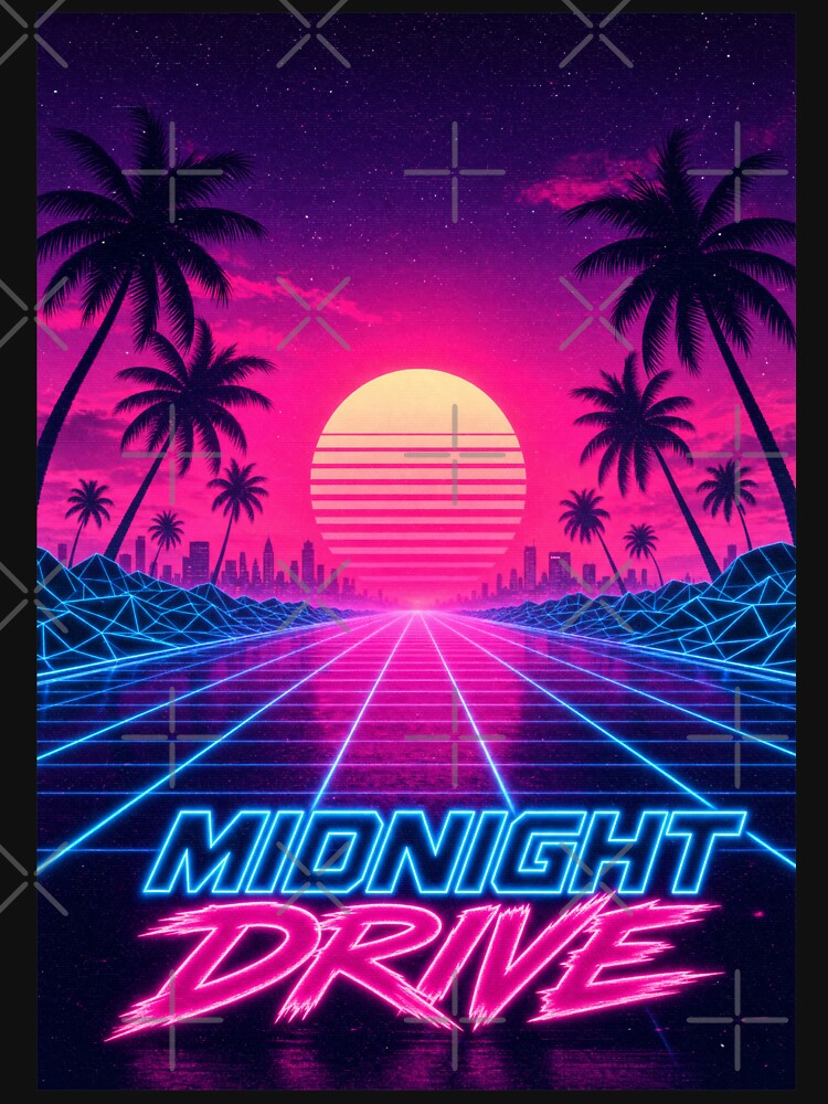 80s Synthwave "Midnight Drive" by Brazz Official