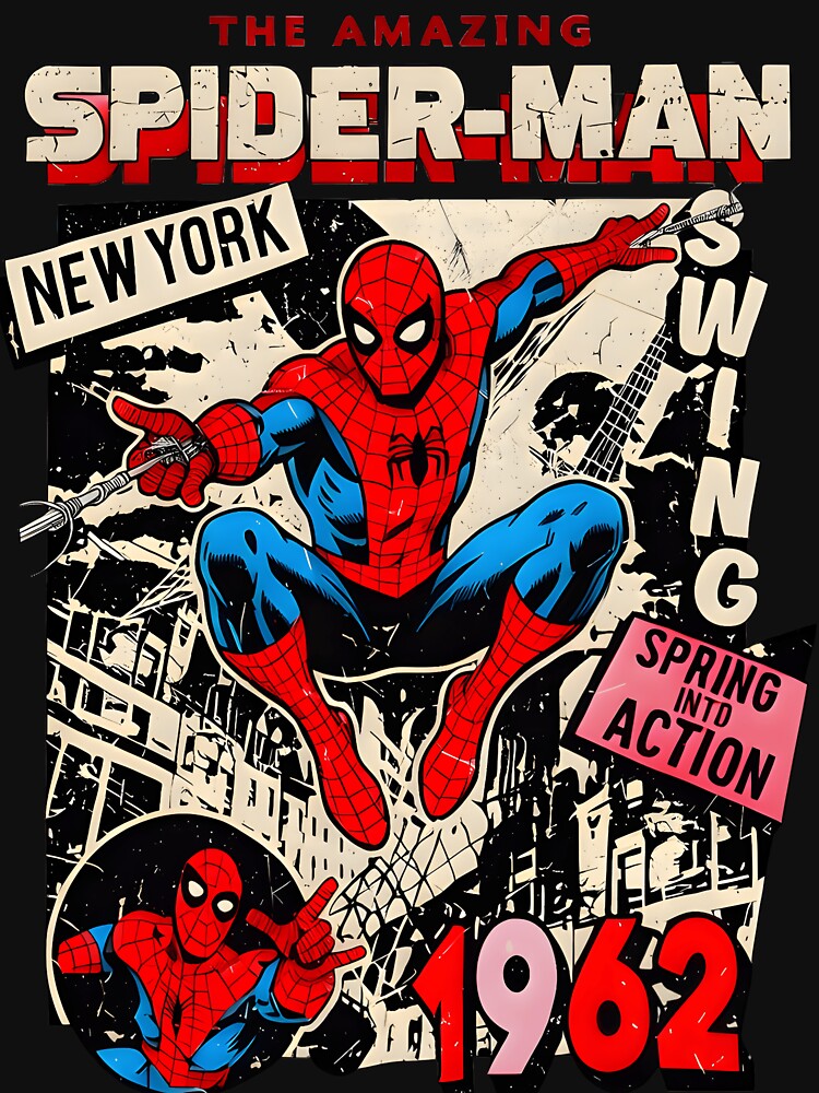 Vintage Superhero Comic Cover Graphic Shirt by CareerKitties