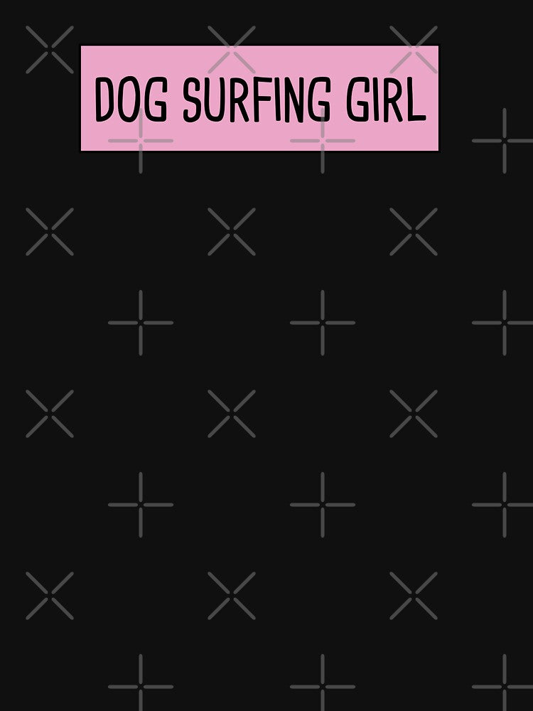 Dog Surfing Girl by orlumbuspirate