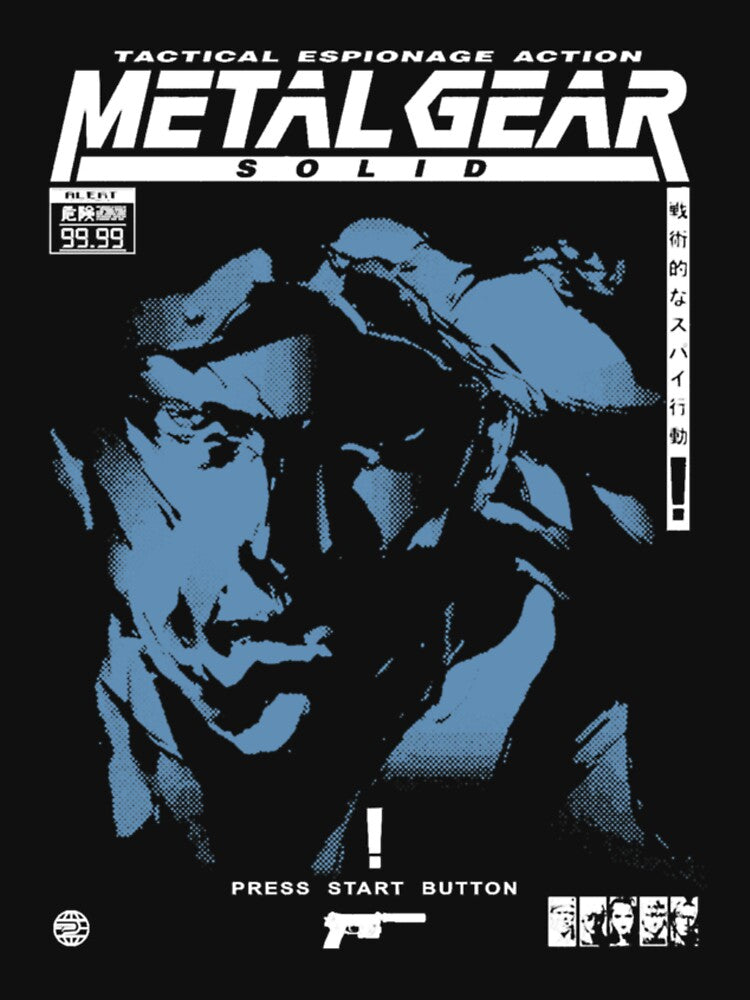 METAL GEAR SOLID Solid Snake Metal Gear by ohallorankepler