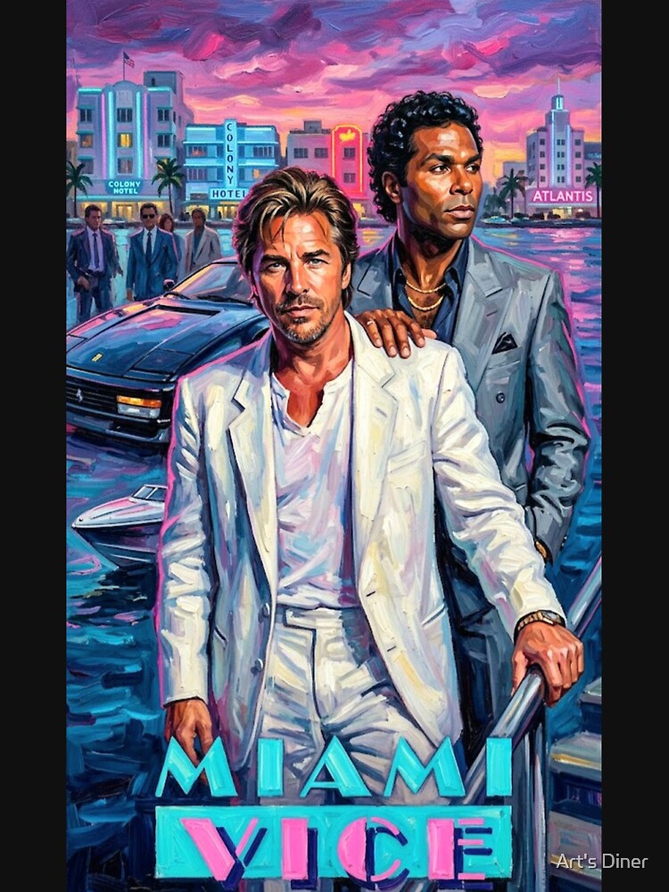 Miami Vice: Pastel Nights & Neon Lights by Art's Diner