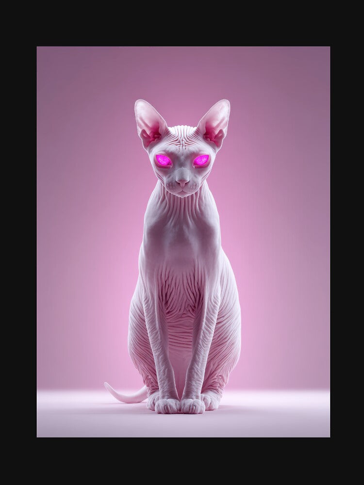 Pink Sphynx Cat by AImazeD