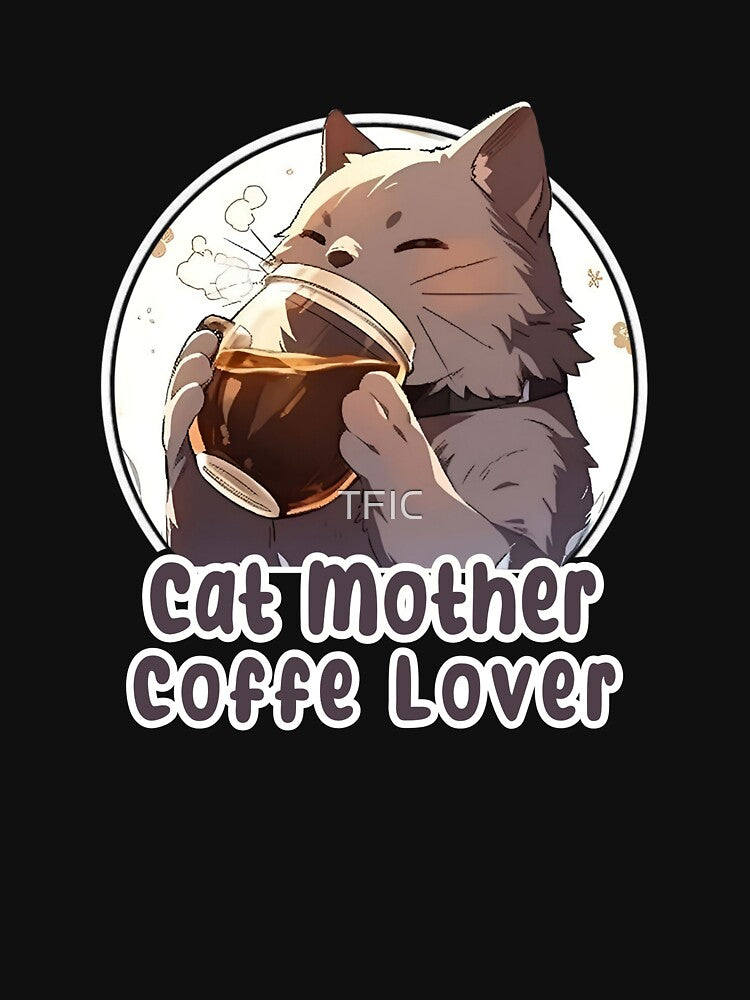 Cat Mother Coffe Lover by TFIC