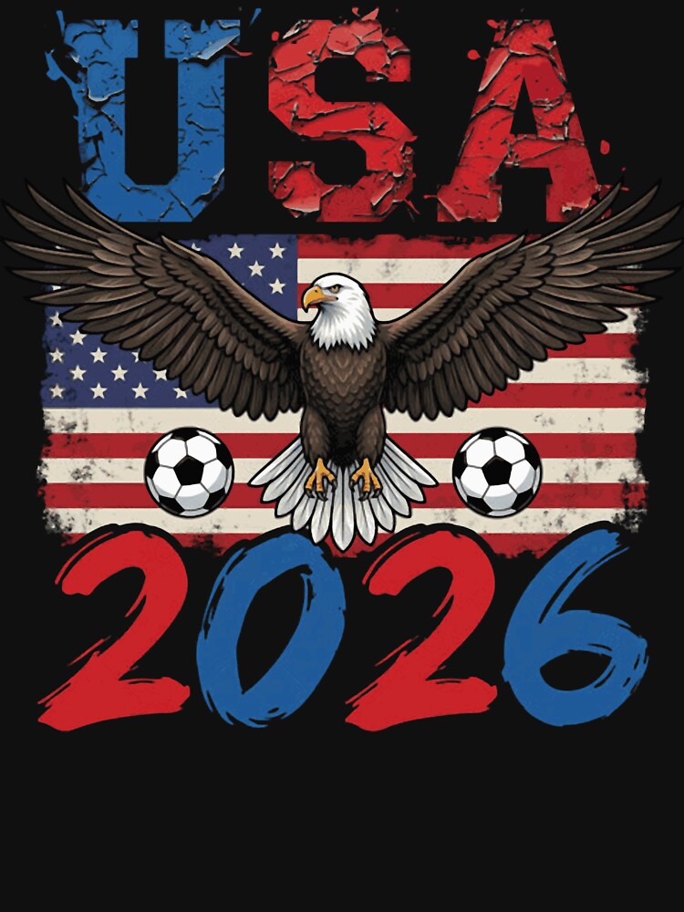 USA world cup 2026 soccer fan by ChrisyBonanno