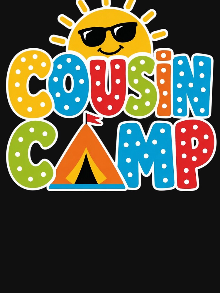 Funny Cousin Camp 2026 Crew Kids Summer Camping Family by clothesy7