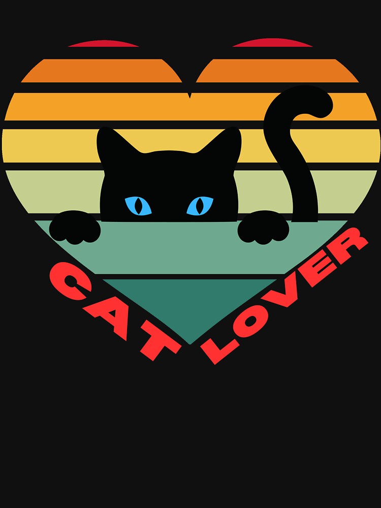 Cat Lover for cat mom cat dad by Mega Foo