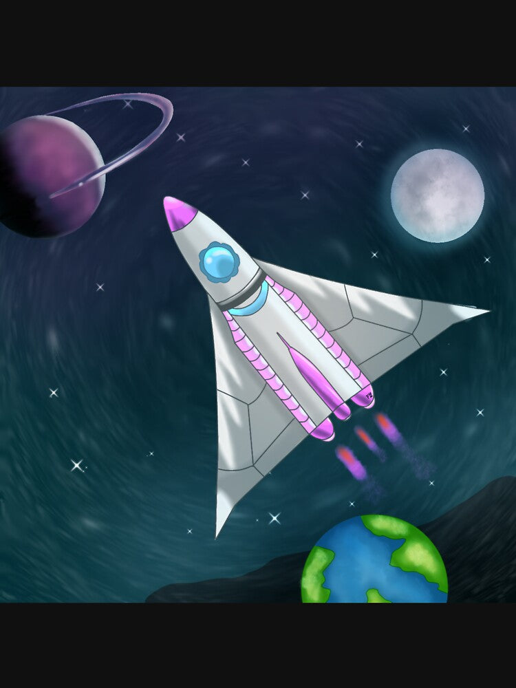 Spaceship by FennyWijayaMomo