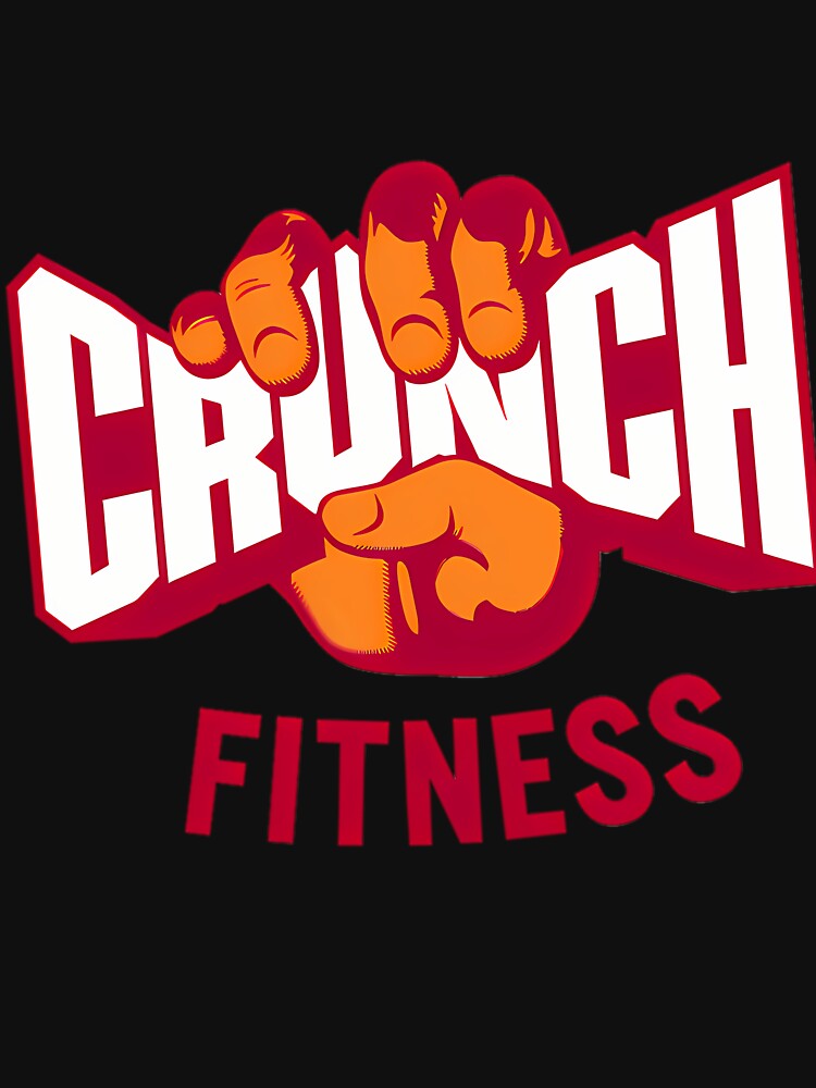 Attractive Crunch Fitness Logo by FlirtyDigital