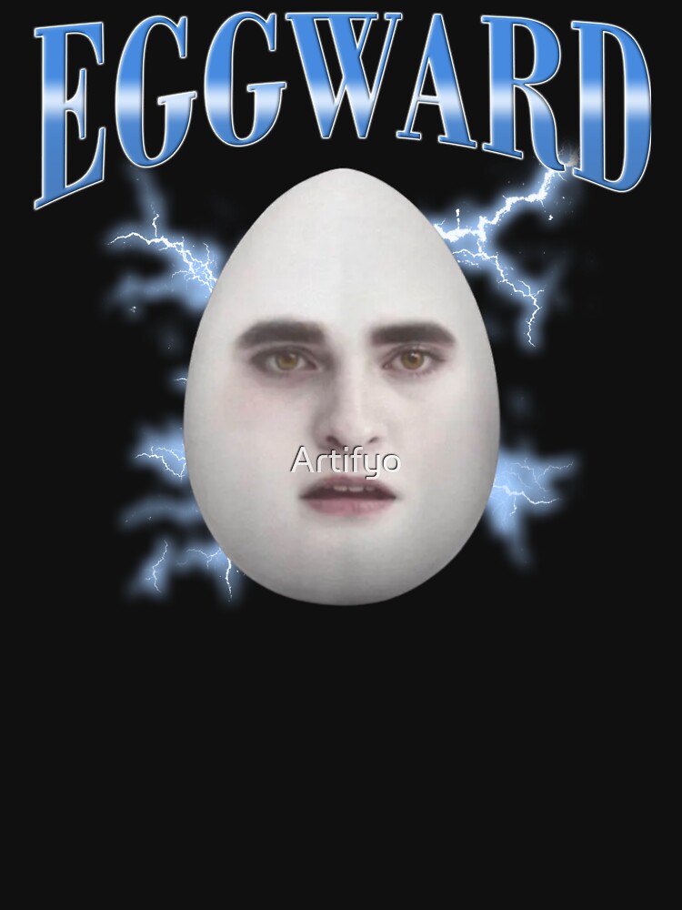 Eggward Funny Silly Meme Parody Egg by Artifyo