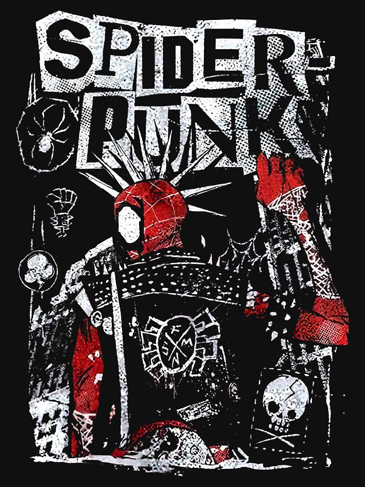 Retro Spider Punk by Mirabelglady