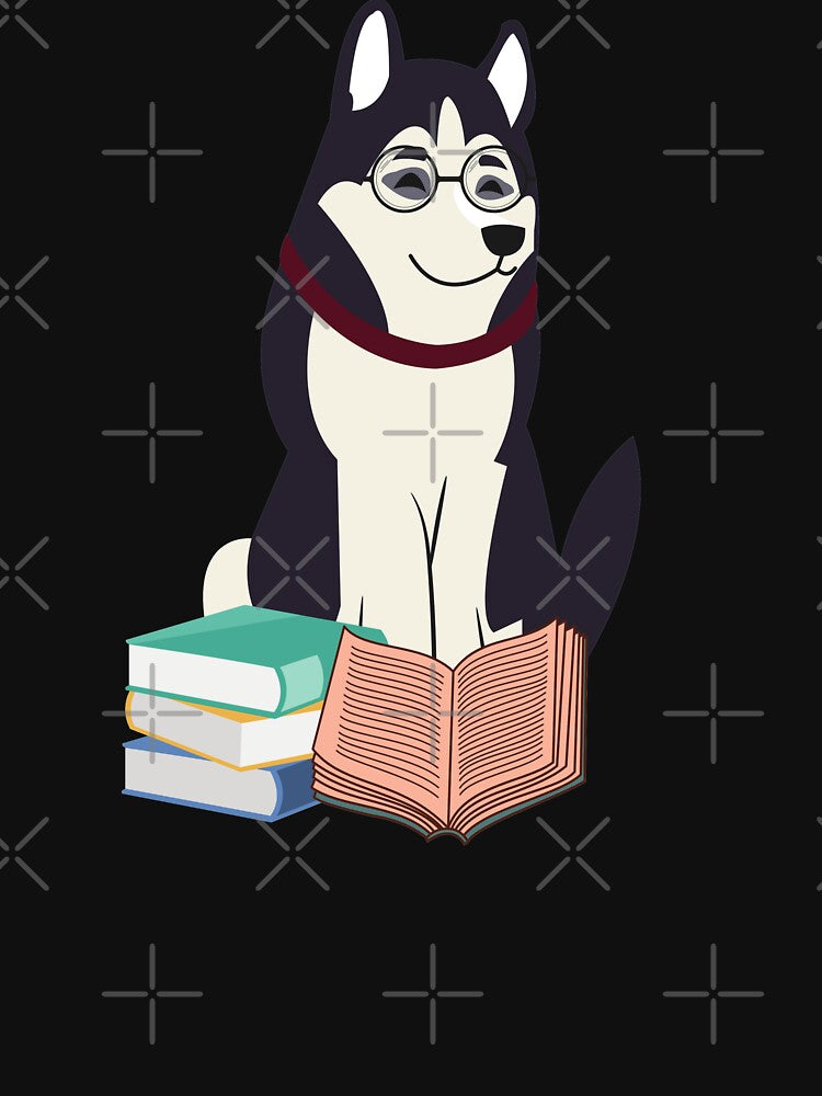 Dog Book Lover - Dog Nerd Cute by BellaVille