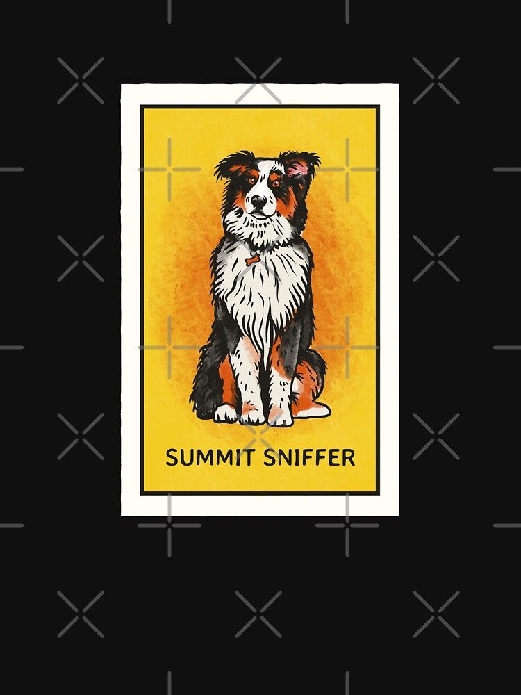 Summit Sniffer Dog T-Shirt by gjen53